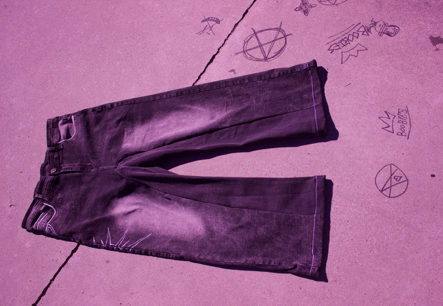 “Chained to the balance”(pants)