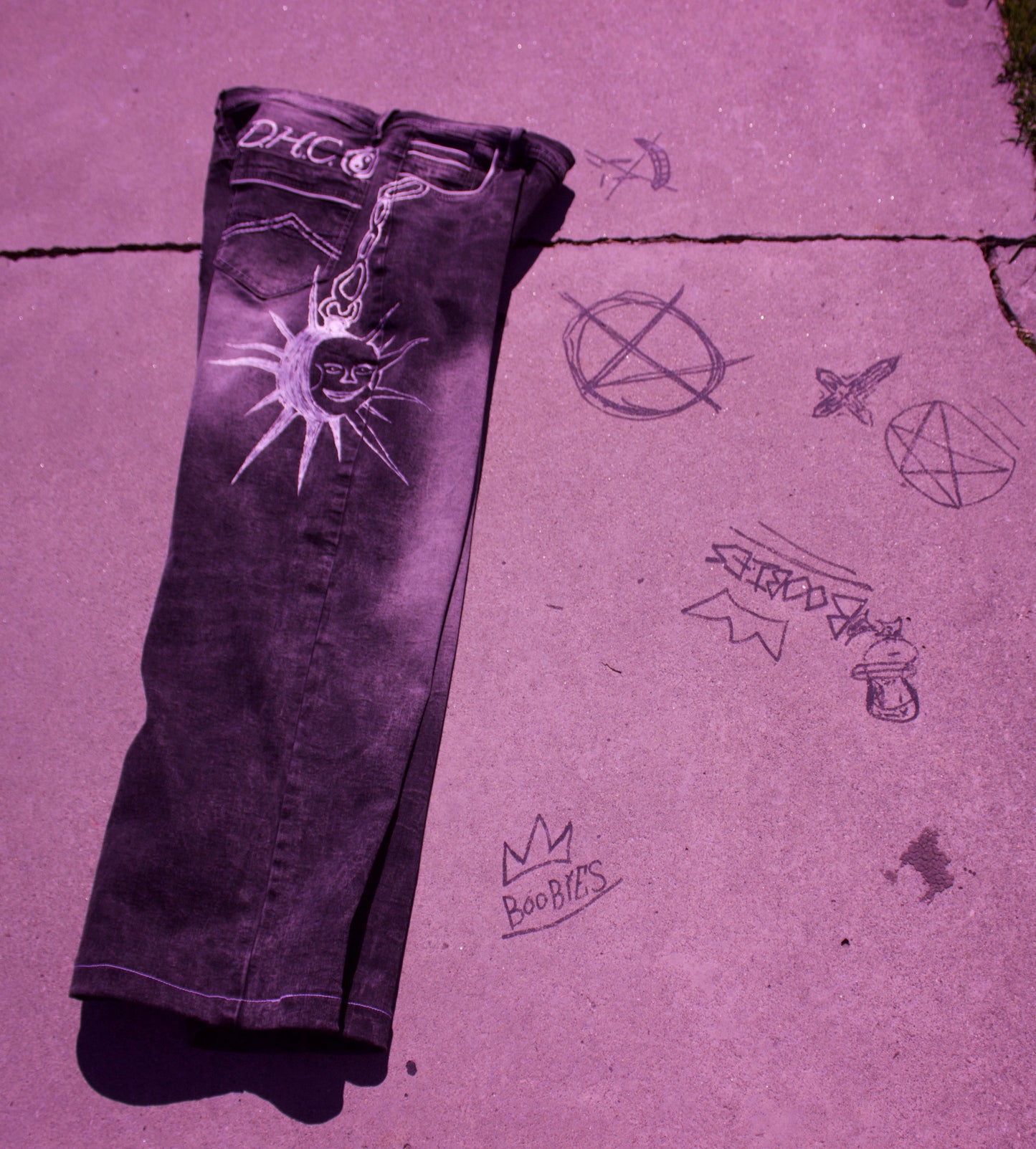 “Chained to the balance”(pants)